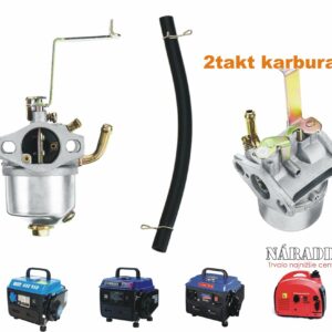 KARBURÁTOR PRE 2-TAKTNÉ BENZÍNOVÉ MOTORY, ELEKTROCENTRALY ND525