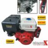EUROSTAR 15HP BENZÍNOVÝ MOTOR 4TAKT S ELEKTRICKYM ŠTARTOM A REMENICOU 25MM EU15E