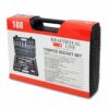 108KS GOLA SADA KRAFTROYAL NÁSTRČNÉ KĽÚČE, TORX, 1/4″, 1/2″, TYP H KR-108