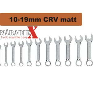10KS SADA KRÁTKE KOMBINOVANÉ KĽÚČE 10-19MM MAX10P