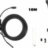 10M USB endoskop -inšpekčná kamera Borescope IP67 Vodotesná so 6 LED svetlami pre Android Win XP/7/8/9/10 ENDOCAM10