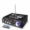 12V/ 220V BT-298A 2CH LCD displej digitálny HIFI audio stereo zosilňovač Bluetooth FM rádio v aute s diaľkovým ovládaním