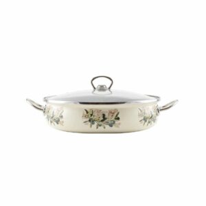 SMALTOVANÝ NÍZKY HRNIEC 26CM PERFECT HOME 14835
