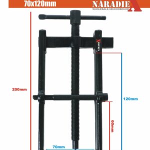 DVOJRAMENNÝ SŤAHOVÁK LOŽÍSK UNIVERZÁLNY 70x120MM C255