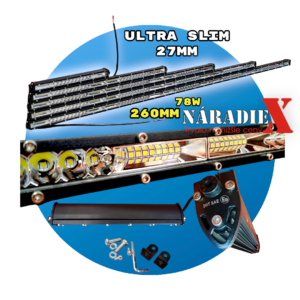 28CM SLIM LED ULTRA TENKÉ PRACOVNE PRIDAVNE SVETLO, 78W, 11600LM, XH2878