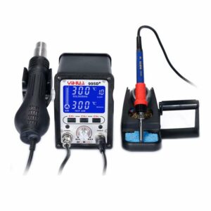 2v1 YIHUA 995D HOTAIR SPÁJKOVACIA STANICA + SPÁJKOVACIA STANICA + PAMÄŤ 720W 100-480°C