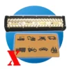 30CM PRÍDAVNÉ LED SVETLO 240W 63562
