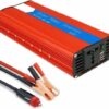 3000W Invertor 12V/24V na 110/230V Konvertor Solárny invertor Menič napätia 2xUSB, 230V, PI3000