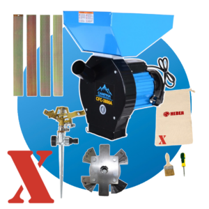 ŠROTOVNÍK NA OBILIE 3,5KW CAMPINA 350kg/h CFC-3500A+