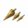 3KS KUŽEĽOVÝ ŠPIRALOVY STUPŇOVY, STROMČEKOVY VRTÁK 4-12MM, 4-20MM, 4-32MM V PLECHOVOM PUZDRE D2368