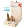 3KS KUŽEĽOVÝ, STUPŇOVY, STROMČEKOVY VRTÁK 4-12MM, 4-20MM, 4-32MM HB6568