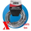 5M CAT5 ETHERNET CCTV KÁBEL, NVR SYSTÉMY, RJ45, 63590