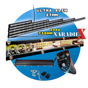 73CM SLIM LED ULTRA TENKÉ PRACOVNE PRIDAVNE SVETLO, 234W, 37400LM, XH73234
