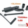 7500NM NÁSOBIČ MOMENTU MARPOL S PREVODOM 1:88 + 2KS NÁSTRČNYCH KĽÚČOV 57118