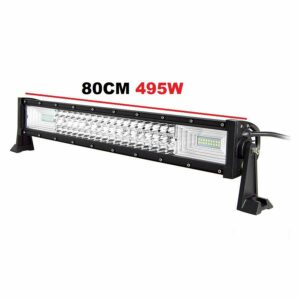 80CM PRÍDAVNÉ LED SVETLO NA PRACOVNÉ STROJE, OFFROAD, AUTÁ, LODE, 495W, 43600LM 94516