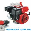 GX200 6,5HP BENZÍNOVÝ MOTOR 4TAKT 19MM S REMENICOU GX200