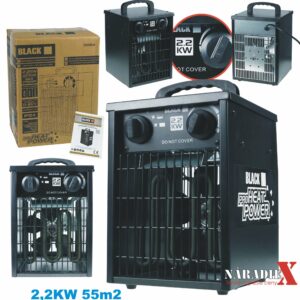 BLACK ELEKTRICKÝ OHRIEVAČ ,,FUKÁR“ 2,2KW BL55054