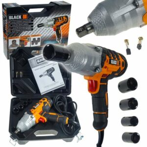 2200W BLACK ELEKTRICKÝ RAZOVÝ UŤAHOVÁK 800NM 1/2" B12063