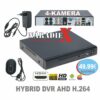 CCTV DVR HYBRID REKORDER 4-KANALOVY AHD CCTVBOX4