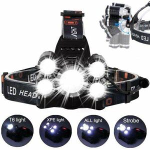 ČELOVKA 5-LED ZOOM HEADLIGHT 1000LM, 300126