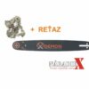 DEMON UNIVERZALNA VODIACA LIŠTA PRE MOTOROVÉ PÍLY+1KS REŤAZ STIHL 45CM 16″ ND199