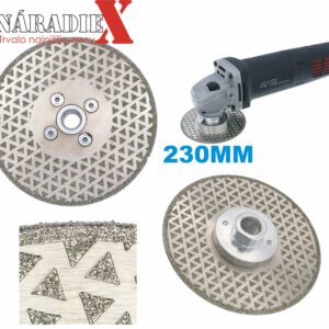DIAMANTOVÝ REZNO BRÚSNY KOTÚČ 230MM M14 S-DC230