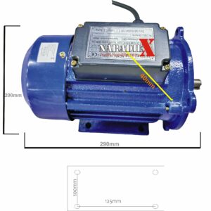ELEKTROMOTOR PRE ŠROTOVNÍK 2,5KW, 2850ot, 5,2A ND377