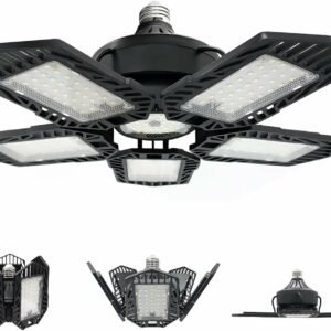 EXTRA SILNA LED ŽIAROVKA SVETLO S NASTAVITELNYM UHLOM SVIETENIA 5-KRIDEL 150W BIELA 6500K