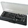 HOXTER 44KS SADA BITOV NASTRČNYCH KĽUČOV A ADAPTER 1/4" HX8042