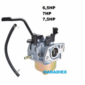 KARBURÁTOR PRE 4 TAKTNÉ BENZÍNOVÉ MOTORY 6,5-7,5HP ND524