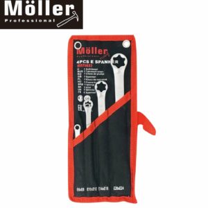 KĽÚČE OČKO TORXOVE NÁSTENNÉ 4KS 6-24MM MOLLER MR70633