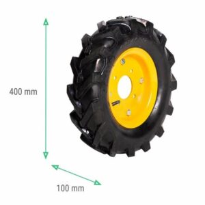 40CM KOLESO PRE ZÁHRADNÉ STROJE MALOTRAKTORY 40X100MM TR 4.00-8