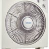 KOMPAKTNÝ EXTRA TICHÝ VENTILÁTOR S FUNKCIOU ČASOVAČA, A PRIESTOROVEJ CIRKULÁCIE BOX FAN 12"