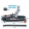 2,5T KRAFTECH, HAINA, RYODEL HYDRAULICKÝ ZDVIHÁK NÍZKY PROFIL 85-385MM 2263