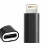 Konvertorový adaptér USB typu C samica na 8-pin samec pre iPhone iPad iPod 70116