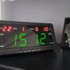 LED DIGITALNE HODINY ČERVENA+ZELENA TL1018