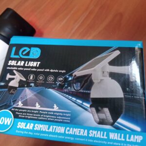 LED OSVETLENIE SOLÁRNE A IMITÁCIA KAMERY S OSVETLENÍM 2V1 T30