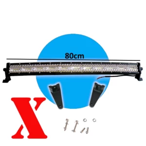 LED SVETELNÁ RAMPA, ZAOBLENÁ LED LIŠTA, OFFROAD LED PRACOVNÉ SVETLO, SPĹŇA NORMU DOT CE, 80CM, 660W, KE23-12