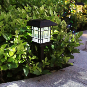 LED VONKAJŠIE SOLARNA LAMPA, DEKORAČNE OSVETLENIE EXTERIEROVE X17