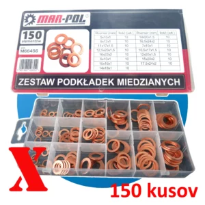 MEDENÉ PODLOŽKY, SADA, 150KS, M66456