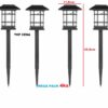 MEGA PACK 4KS LED VONKAJŠIE SOLARNE LAMPY X17-4