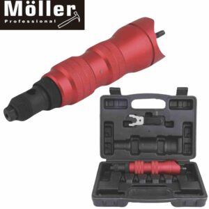 MOLLER PROFI NÁSTAVEC NITOVACÍ DO VŔTAČKY 8KS SADA S NASTAVCAMI 2,4-6,4MM, MR70817