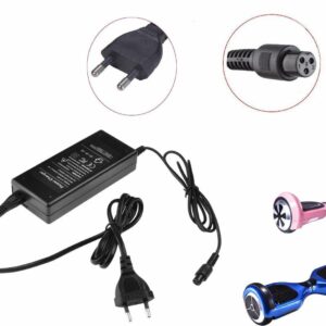 NABIJAČKA ADAPTER NABIJACI PRE ELEKTRICKÚ KOLOBEŽKU SEGWAY ,HOVERBOARD, SKATEBOARD KICK SCOOTER DX-420200