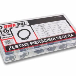 POISTNÉ KRÚŽKY SADA 150KS URČENE PRE SEGER KLIEŠTE MAR-POL M66480