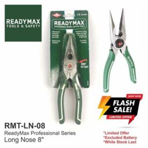 READYMAX PROFESIONÁLNE OSVETLENÉ RUČNÉ POLOGULATE KLIEŠTE DLHE 8 “RMT-SERIES 94602
