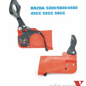 RUČNÁ BRZDA PRE BENZÍNOVÚ MOTOROVÚ PÍLU 4500 5800 5200 KRYT REŤAZE ČÍNSKEJ REŤAZOVEJ PÍLY ND633