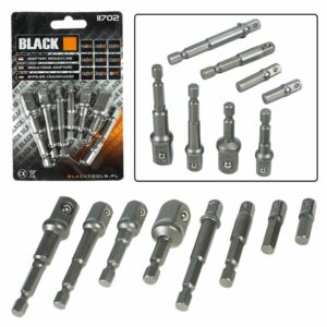 SADA ADAPTÉROV NA NÁSTRČNÝ KĽÚČ 8KS BLACKTOOLS 11702
