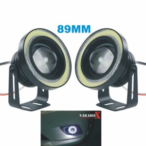 DENNE A HMLOVE SVETLA 2V1 ANGEL EYES 89MM STUDENÁ BIELA R50089