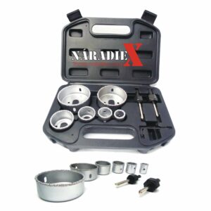 SADA VOLFRÁMOVÝCH VRTÁKOV DO DLAŽBY 9KS BLACKTOOLS 21201