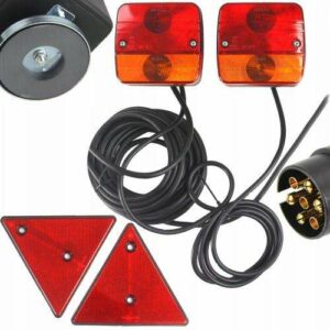 SADA SVETIEL PRE PRÍVES S MAGNETOM A KABELAŽOU 7PIN M02035